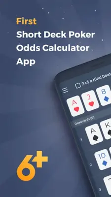 Six+ Odds, Short Deck Poker Eq android App screenshot 5